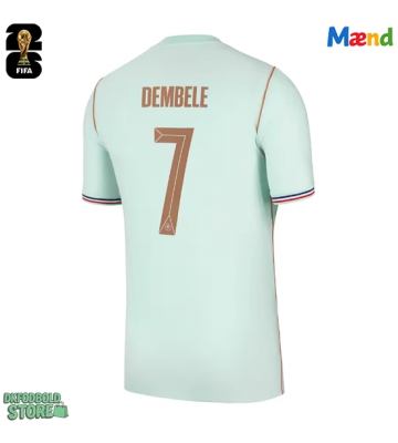 Frankrig Ousmane Dembele #7 Replika Udebanetrøje VM 2026 Kortærmet